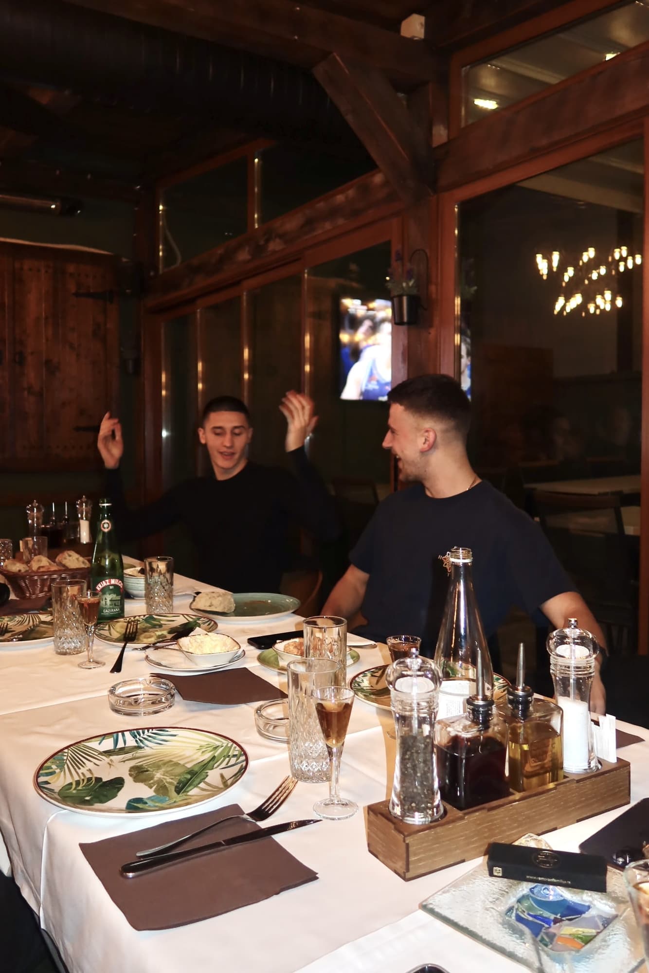 A candid Helix dinner in Belgrade