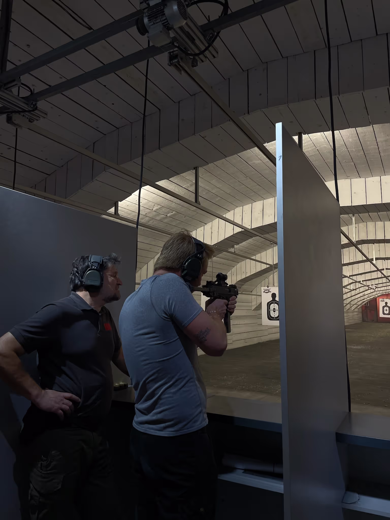 Helix members at a range in Bucharest